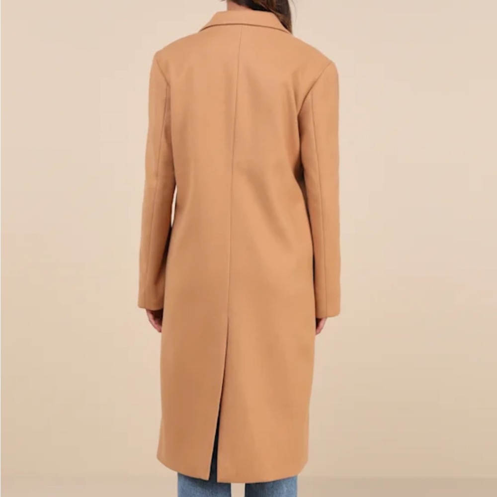Lulus Style Squad Camel Coat - Picture 4 of 9